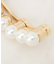 マグネットRラインパール調ブローチ