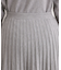 【SETUP可能】冬から春まで軽やかに　ラメラインニットプリーツスカート