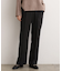 ストレッチ裏起毛ストレートパンツ
