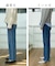 【選べる着丈】大人のためのストレートデニムパンツ