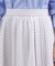 動くたびに表情が生まれる　軽やかストライププリーツスカート