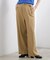 ベルトワイドパンツ
