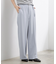 ベルトワイドパンツ