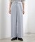 ベルトワイドパンツ