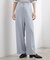 ベルトワイドパンツ