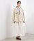 【撥水／シルエット2WAY】軽やかミドルトレンチコート