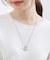 キラキラミニリングワントップネックレス