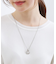 キラキラミニリングワントップネックレス