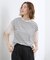 【貴島明日香さん着用/UVカット】体型カバー叶う、バックプリーツTシャツ