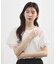 【二の腕カバー、UV/ひんやり】涼しく華やかに、レースレイヤードスリーブTシャツ