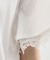 【二の腕カバー、UV/ひんやり】涼しく華やかに、レースレイヤードスリーブTシャツ