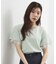 【二の腕カバー、UV/ひんやり】涼しく華やかに、レースレイヤードスリーブTシャツ