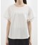 【二の腕カバー、UV/ひんやり】涼しく華やかに、レースレイヤードスリーブTシャツ