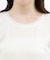 【ひんやり・UVカット】チュールトリミング5分袖Tシャツ