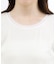 【ひんやり・UVカット】チュールトリミング5分袖Tシャツ