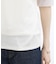 【ひんやり・UVカット】チュールトリミング5分袖Tシャツ