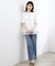 【体型カバー】INせず決まる、ウエストシアーフリルTシャツ