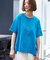 【遮熱／吸水速乾／接触冷感／UVカット】フレアシルエットTシャツ