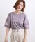 【吸水速乾・UVカット・接触冷感】シアードッキングランタンスリーブTシャツ