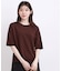 【ひんやり・UVカット・洗濯機◎】Tシャツ感覚で着られるコットン混ニット