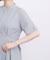 【低身長さんも選べる着丈/UV・シワになりにくいetc】涼やかさも、きちんとも叶うワンピース
