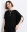 【持続冷感・体型カバー】サテンパイピングドルマンカットソー