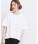 フラワーモチーフスパンコールTシャツ
