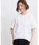 フラワーモチーフスパンコールTシャツ