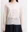 高評価！【洗える／名品】大人の透け感、シアーカーディガン
