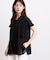 【体系カバー◎】レースデザインスキッパーブラウス