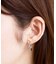 【ステンレス】デザインフープピアス