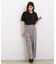 着るだけで旬顔 ドレープネックテレコTシャツ