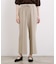 楽ちんできれい見え デニムライクストレッチドロストパンツ