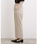 楽ちんできれい見え デニムライクストレッチドロストパンツ
