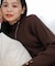 【毛玉軽減】すっきり美人見え ケーブルニット
