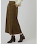 【秋冬ムードを高める】コーデュロイ Aラインスカート