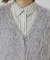 【ふわりと纏って、旬のレイヤード】ロングフェザーベスト