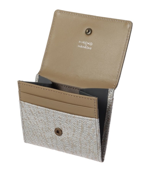 ⭐️新品未使用⭐️　ヒロコハヤシ　DAMASCO　ミニ財布　スリムウォレット DAMASCO（ダマスコ）ミニ財布スリム（財布） | HIROKO HAYASHI（ヒロコ