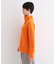 【ウール混／ブークレ】ループヤーン スリットハイネックニット