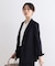 ◆【定番スーツ／ウール混】無地テーラードジャケット