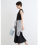 【洗える／UVケア／接触冷感／SETUP可能】麻混フィット＆フレアワンピース
