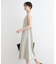 【洗える／UVケア／接触冷感／SETUP可能】麻混フィット＆フレアワンピース