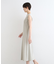 【洗える／UVケア／接触冷感／SETUP可能】麻混フィット＆フレアワンピース