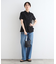 【洗える／UVケア／接触冷感／SETUP可能】麻混切り替えデザインブラウス