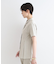 【洗える／UVケア／接触冷感／SETUP可能】麻混切り替えデザインブラウス