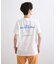 【WORLD for the World】バックプリント ロゴTシャツ