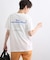 【WORLD for the World】バックプリント ロゴTシャツ