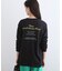 【WORLD for the World】バックロゴ ロングTシャツ