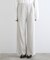 【LIFE】リラックスリブ ストレートパンツ