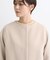 【WEB限定/ウール100%】ノーカラーロングコート